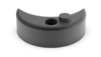 Cover sample bath for wet dispersion unit