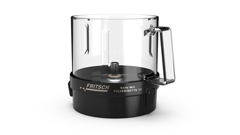 grinding vessel made of glass