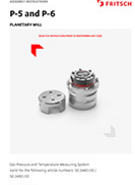 Operating manual EASY-GTM classic - Easy Gas pressure and temperature measuring system for Planetary Mills classic line